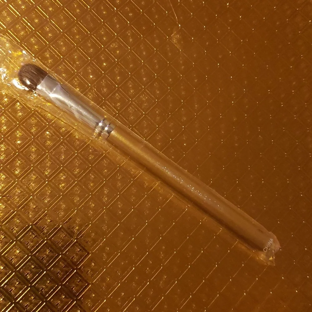 🌟HP🌟❇️🧚‍♀️Bareminerals RARE Lim Ed. Gold Wet/Dry Eyeshadow Brush NWT